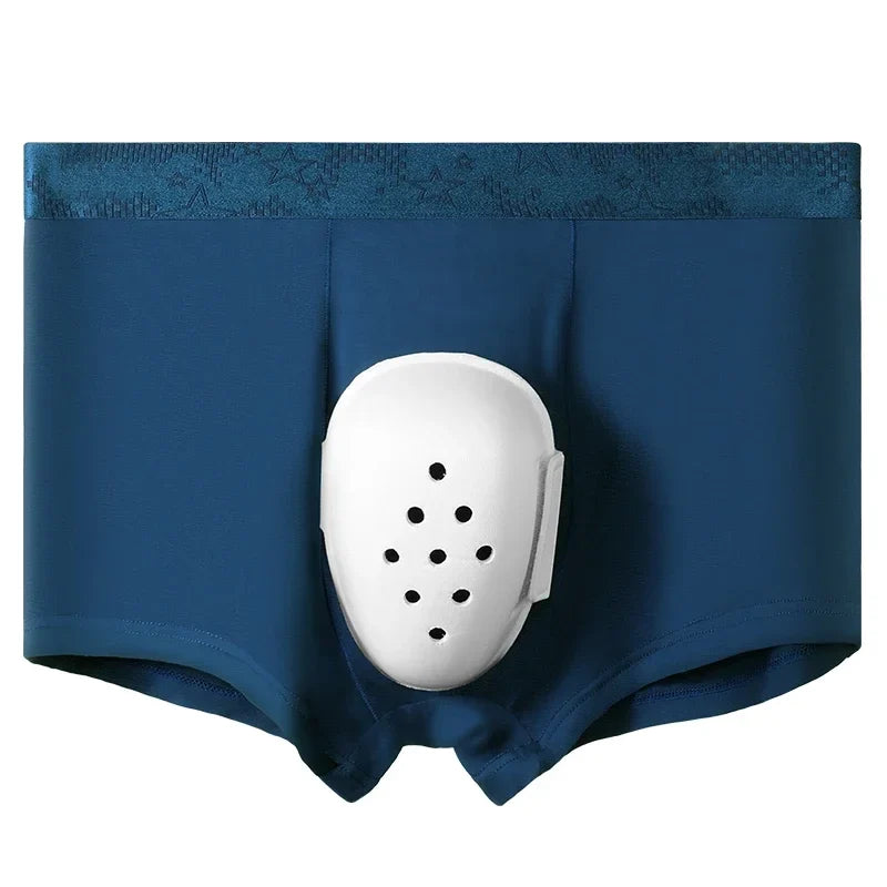 Post-circumcision underwear for adult men. Special protective cover for preventing friction after circumcision surgery.