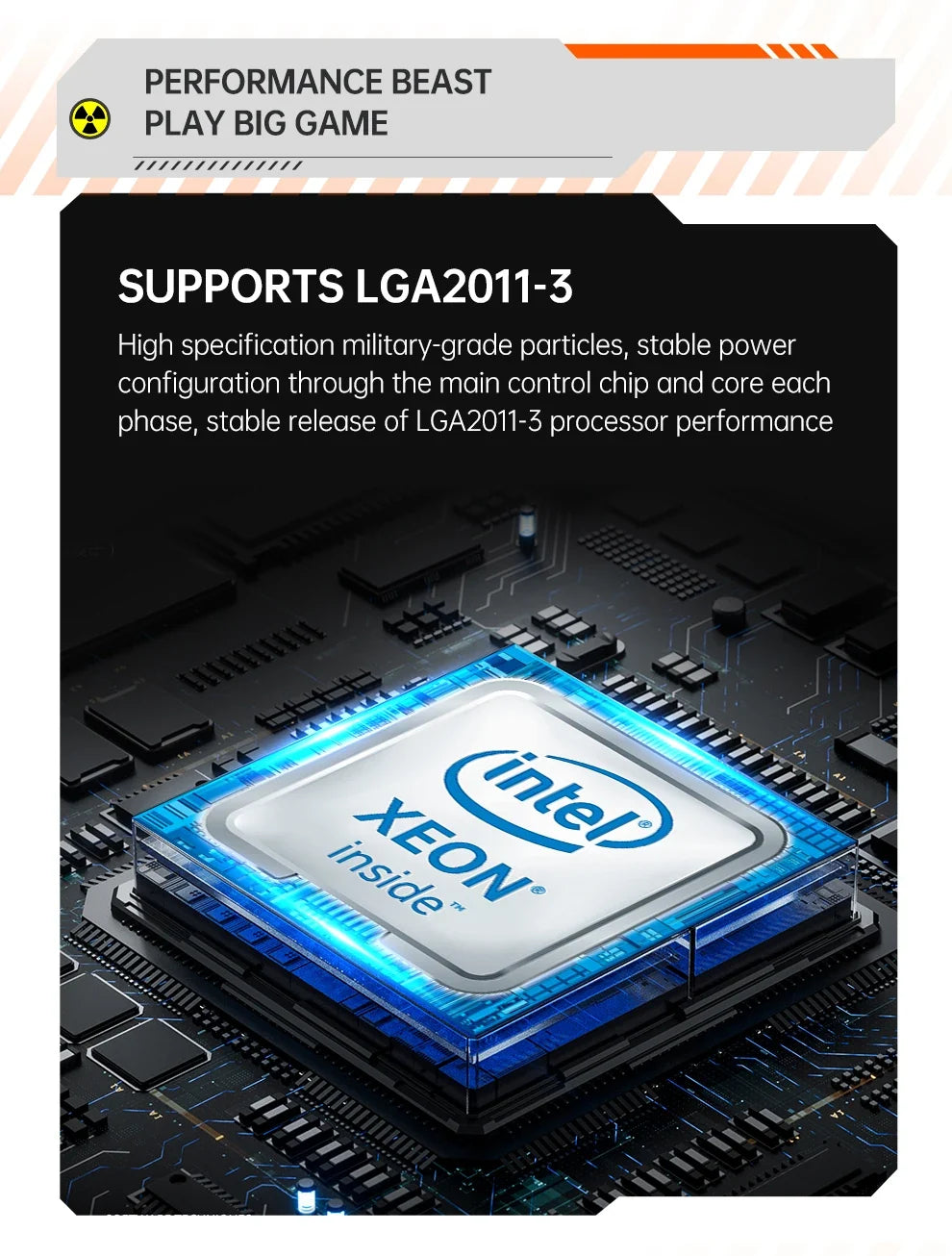 QIYIDA X99 Motherboard LGA2011-3 Slot SATA3.0 USB3.0 NVME M.2 NGFF WIFI Support DDR4 Memory and Xeon E5 V3 V4 Processor TPM14PIN