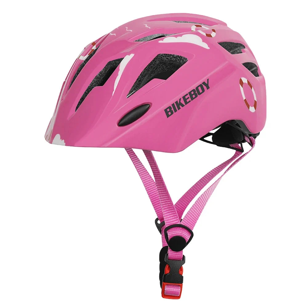 Youth Cycling Helmet: Enhanced Visibility with Taillights