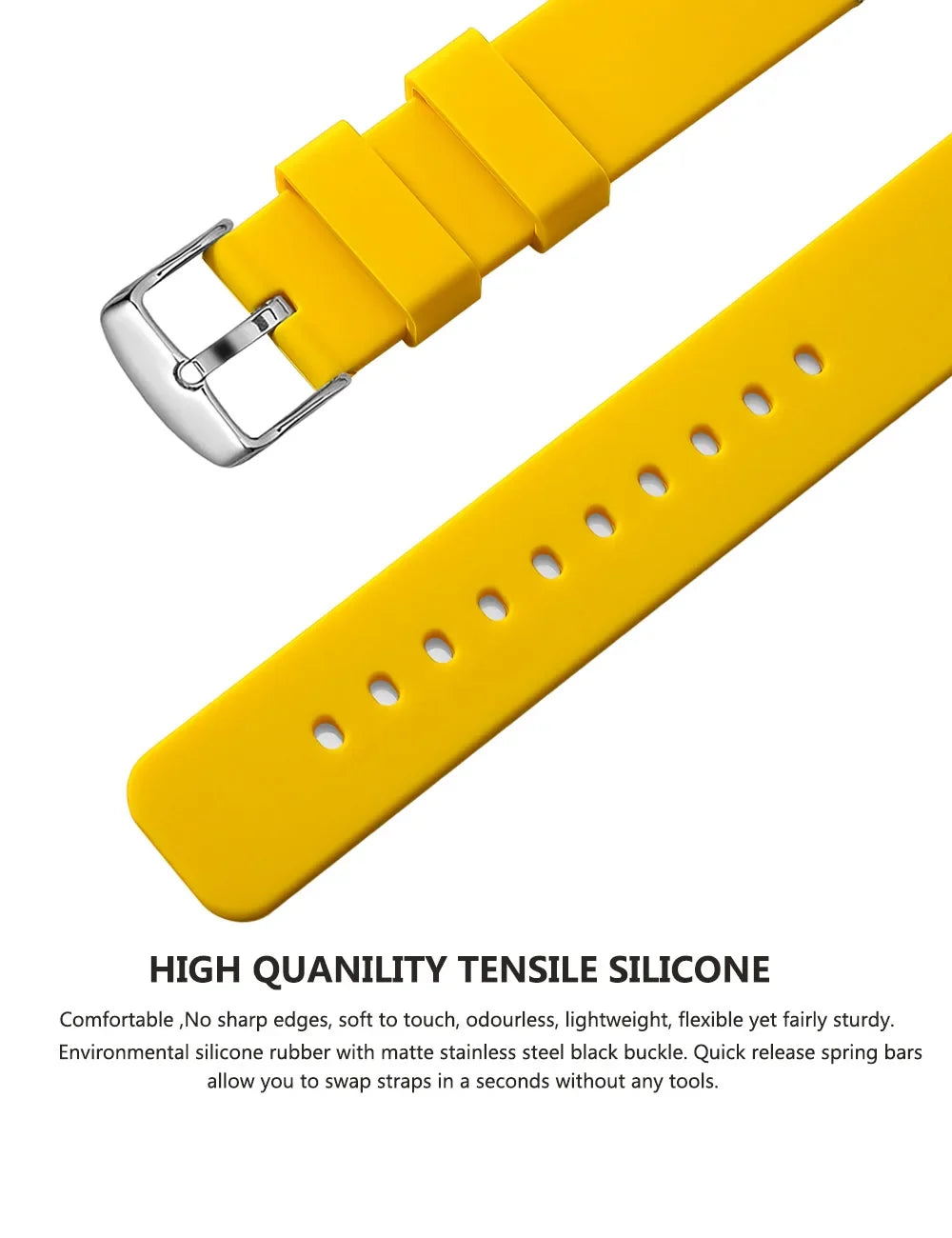 Suunto Race, Vertical & 9 Peak Curved-End Silicone Band