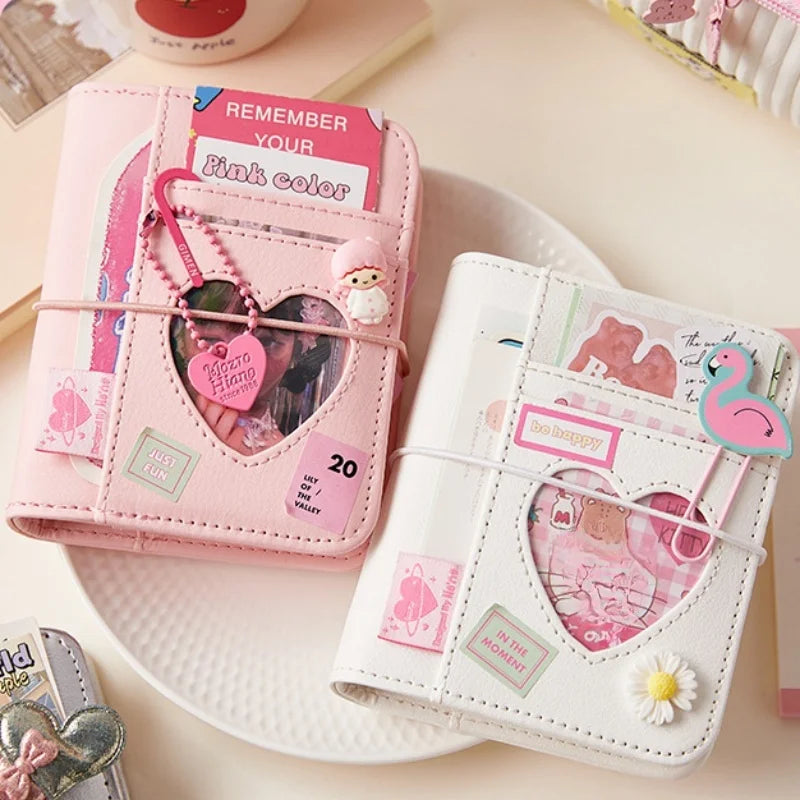 Mini álbum de anillas Peekaboo Heart