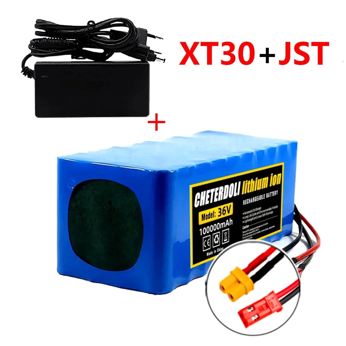 10S4P 36V 100000mAh Electric Scooter Lithium Battery 18650 battery pack 36V 100Ah Electric Scooter Electric Scooter Battery 36v