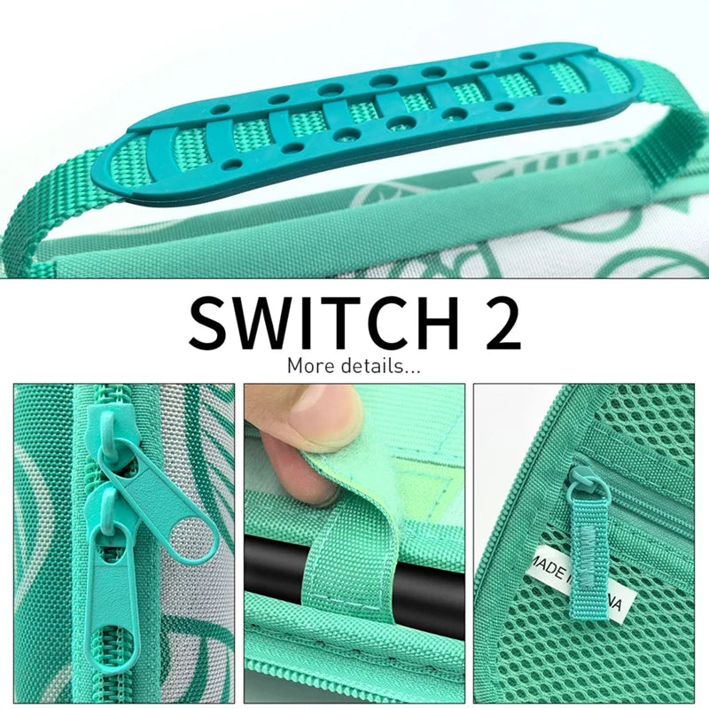 Classic Hard Storage Bag For Nintendo Switch 2 Carrying Case  Protective Shell Cover Nintendo Switch 2 Game Accessories