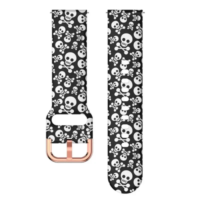 Motorola Moto Watch Printed Silicone Band