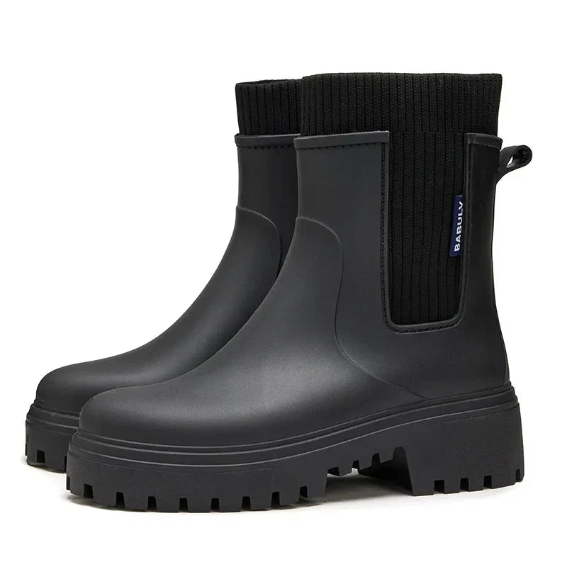 Botas de Lluvia Impermeables y Antideslizantes para Mujer – Mantente Seca en Cada Paso