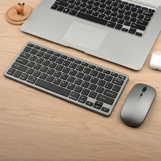 2.4G Wireless Keyboard Mouse Set Bluetooth 5.0 Keyboard Mouse Combo 3 modes Mini Keyboard Mouse For Laptop PC Accessories