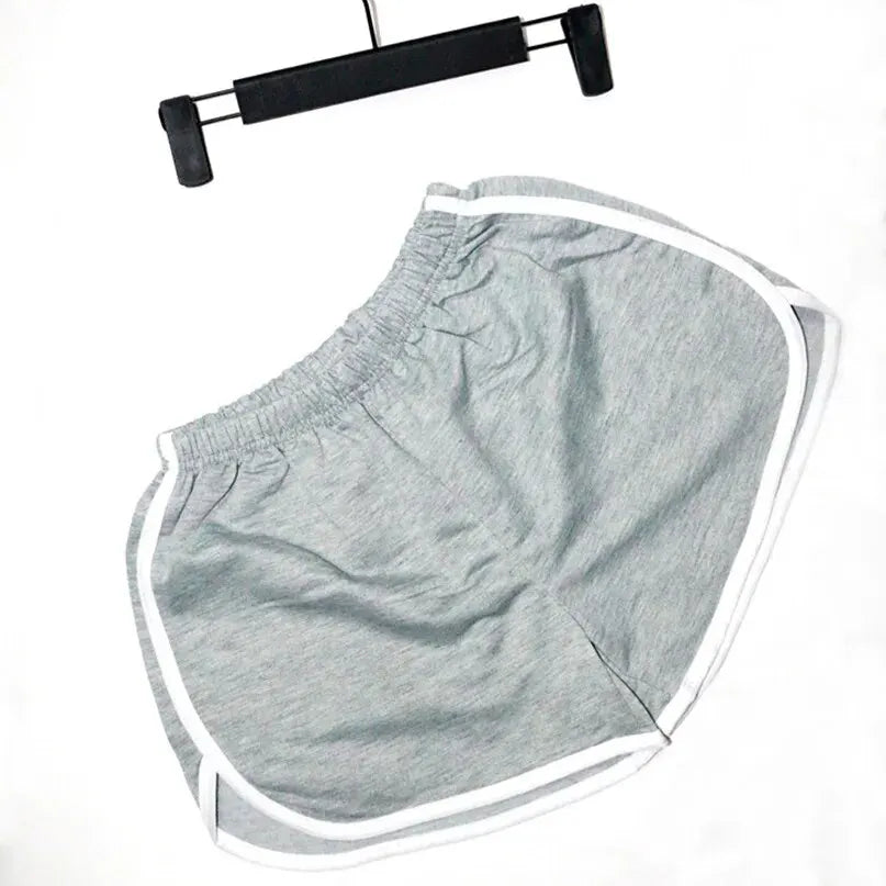 Pantalones cortos elásticos para mujer, holgados, de secado rápido