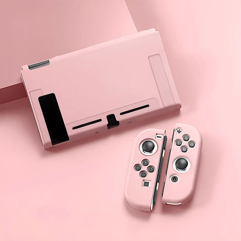 NEW SALE Protective Case Compatible With  Switch OLED Console And Joy-Cons, Switch Can Be Inserted In Dock With Shell