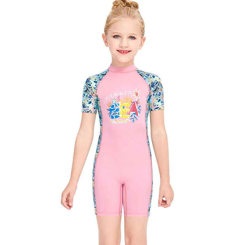 Youth One Piece Swimwear featuring Unicorn Designs