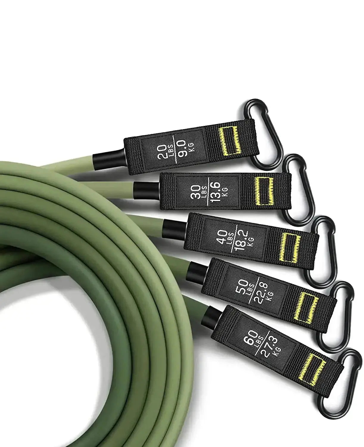 Resistance Band Set for Yoga, Pilates, & Fitness