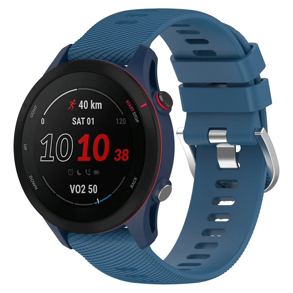Motorola Moto Watch Two-Tone Silicone Sport Band, 22 Colors