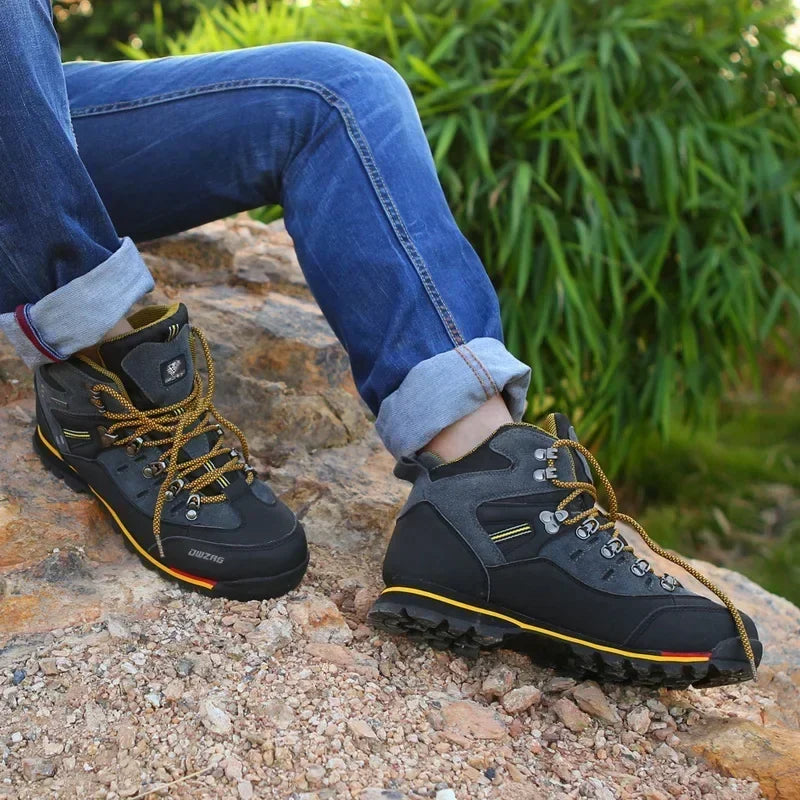 Men Outdoor Ankle Boots Mountain Climbing Sneaker Mens Waterproof Sports Shoes Fashion Casual Snow Boots Hiking Shoes