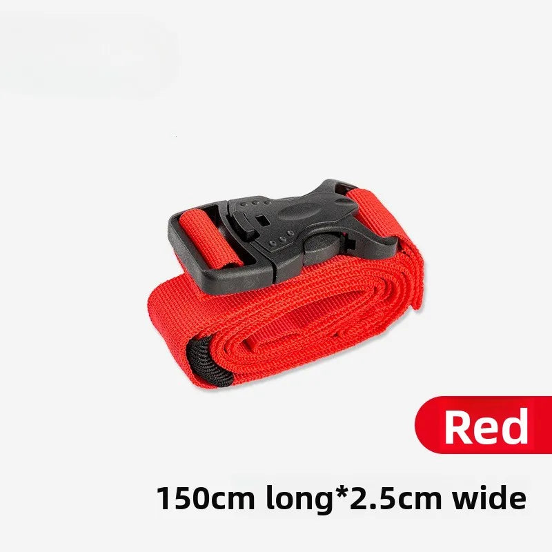 4/2/1pcs Cargo Tie Luggage Lash Belt Strap Buckle Camping Nylon Travel