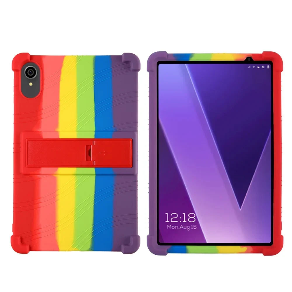 For Vortex T10M Tablet 10.1 inch Tablet Shockproof Cover Baken D10A Tablet Silicon Stand Adjustable Protective Shell Soft