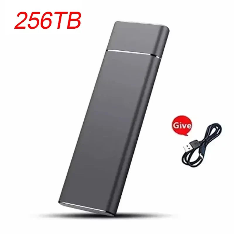 Mini Portable USB SSD 1TB 2TB High-speed Original Mass Storage SSD USB3.0 External Hard Drive for USB SSD Computer Laptop