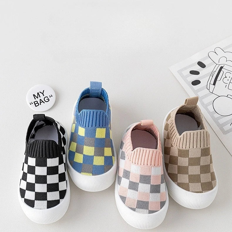 New Baby Walking Shoes Summer Breathable Soft Soled Shoes for Boys and