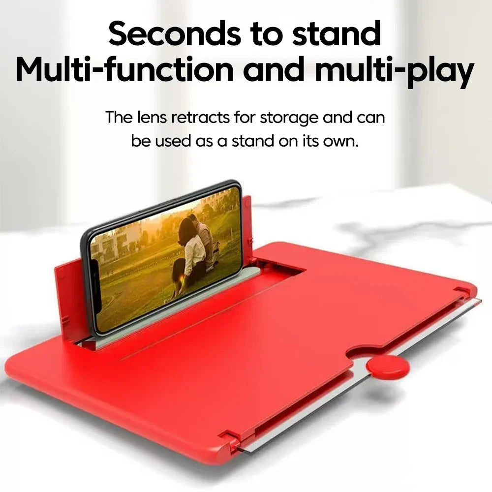 12/10inch Cell Phone Screen Amplifier Mobile Phone Holder Mobile Phone