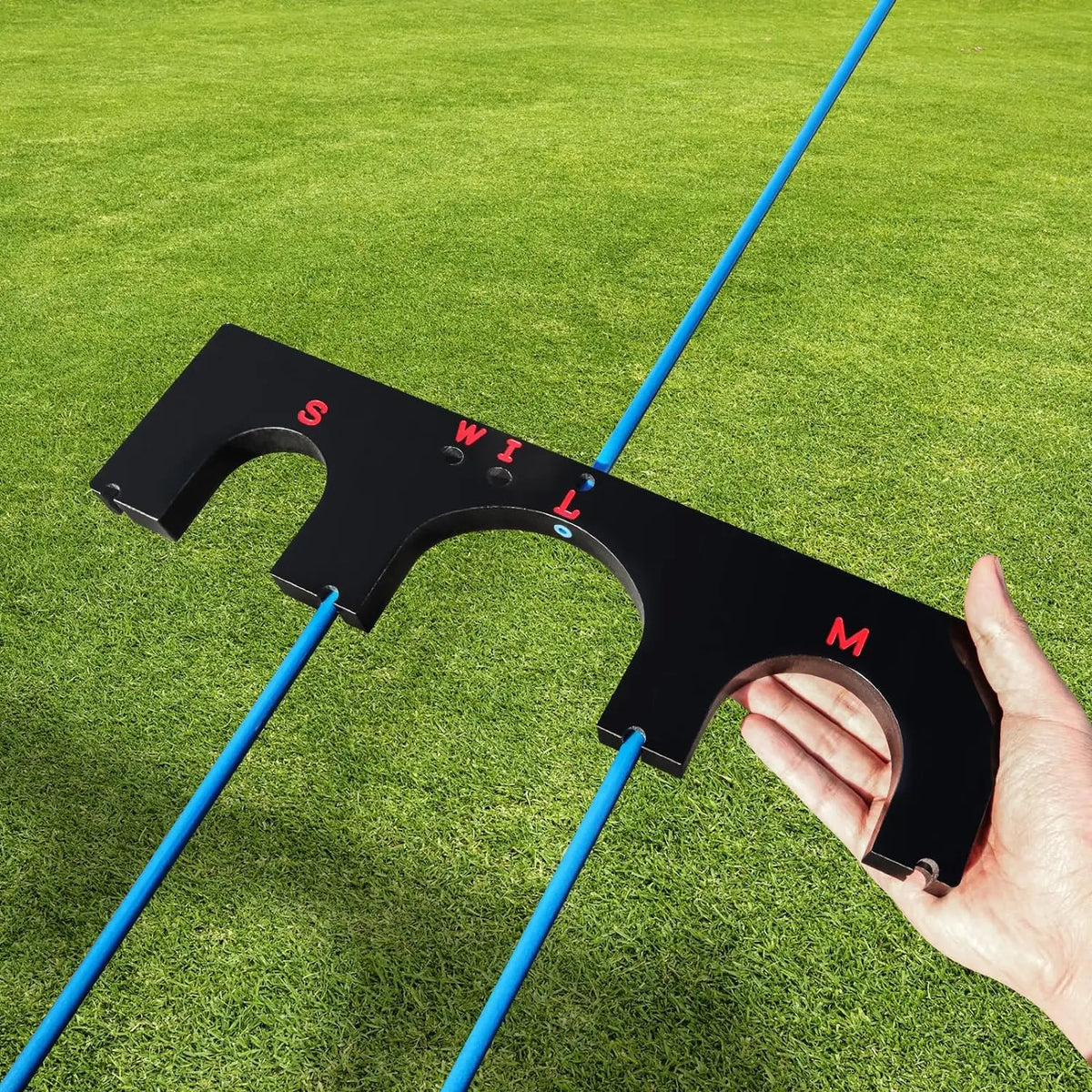 Golf Training Aid  Alignment Gate  6 Sticks  5 Angles