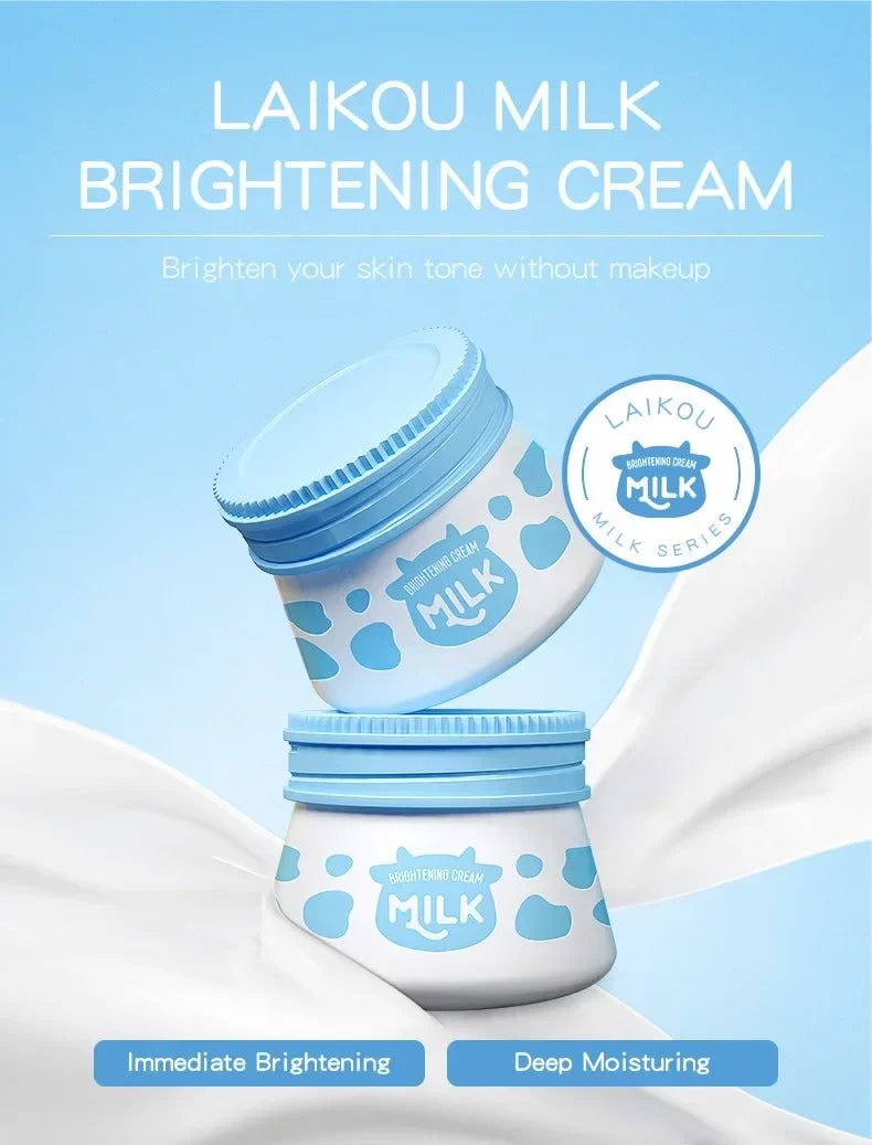 LAIKOU Milk Suyan Carem Anti Wrinkle Whitening Moisturizing Nourish Creams Beauty Aintenance Face Skin Care Cosmetic 55g