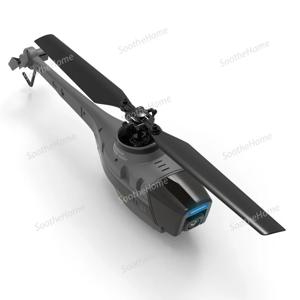 C128 RC Helicopter  2.4G System  Remote Control 1080P Camera Wifi FPV 6-Axis Sentry Drone RC Helicopter Toy