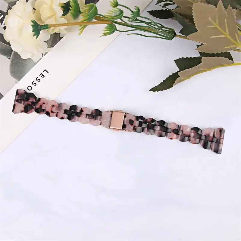 Google Pixel Watch 5, 4 & 3 41mm Resin Link Bracelet Band