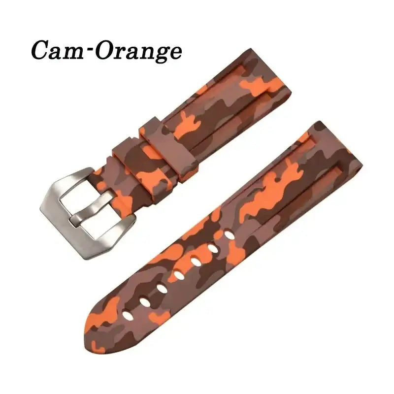 Huawei Watch & Watch GT Camouflage Silicone Buckle Band