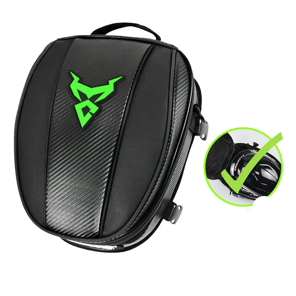 Conquer Any Ride Multifunction Motorcycle Rear Seat Bag with High Capacity