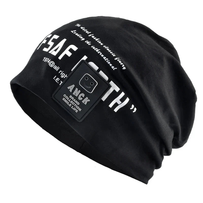 Men's Printed Beanie Hats