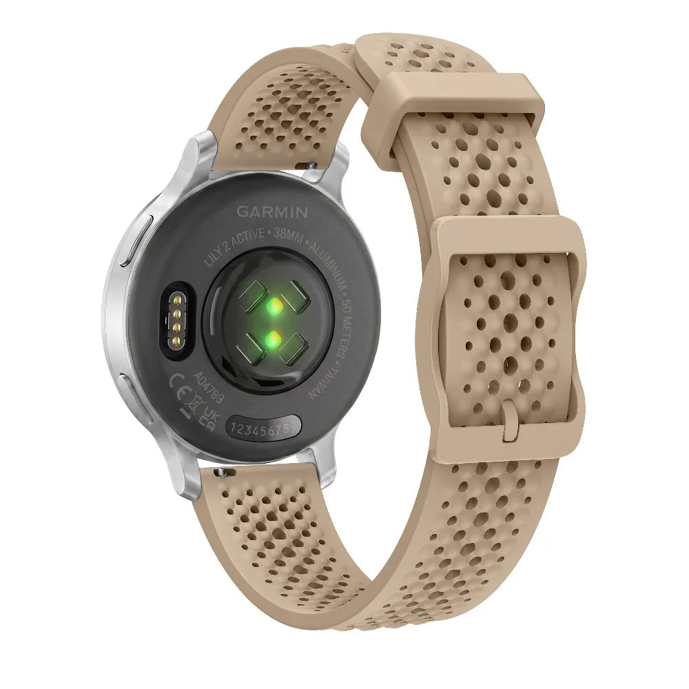 Garmin Lily 2 & 2 Active 14mm Quick Release Perforated Silicone Band