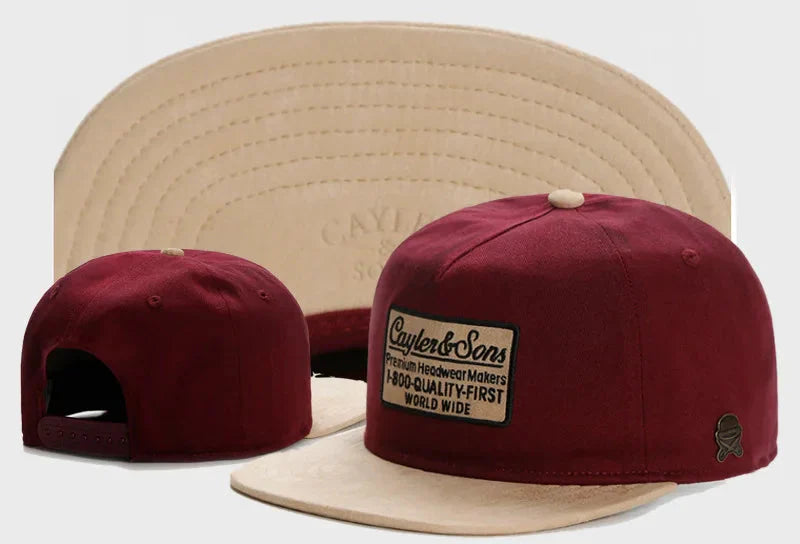 Gorra Ajustable de Béisbol con Visera Plana – Diseño Mano Calavera