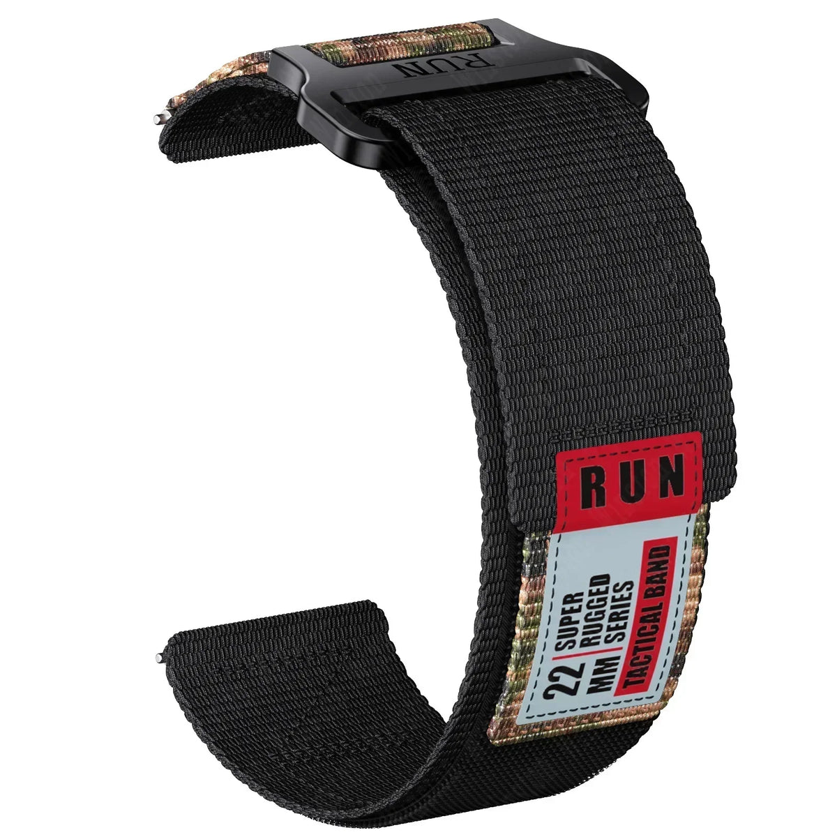 Motorola Moto Watch Nylon Hook-and-Loop Band with RUN Label