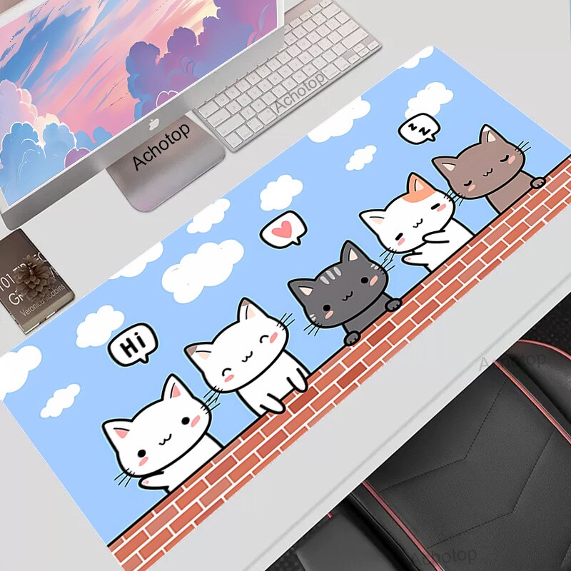 Alfombrilla de escritorio Brick Kitties