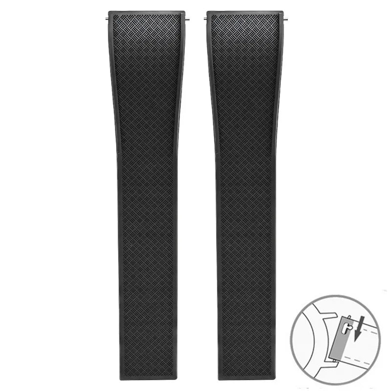 Amazfit Balance, GTR, GTS & Bip FKM Rubber Band with Folding Clasp