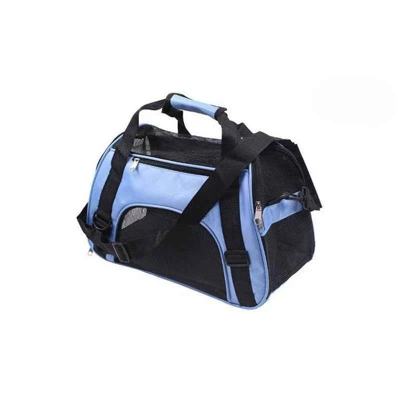 Portable Mesh Pet Carrier Handbag for Cats and Small Dogs