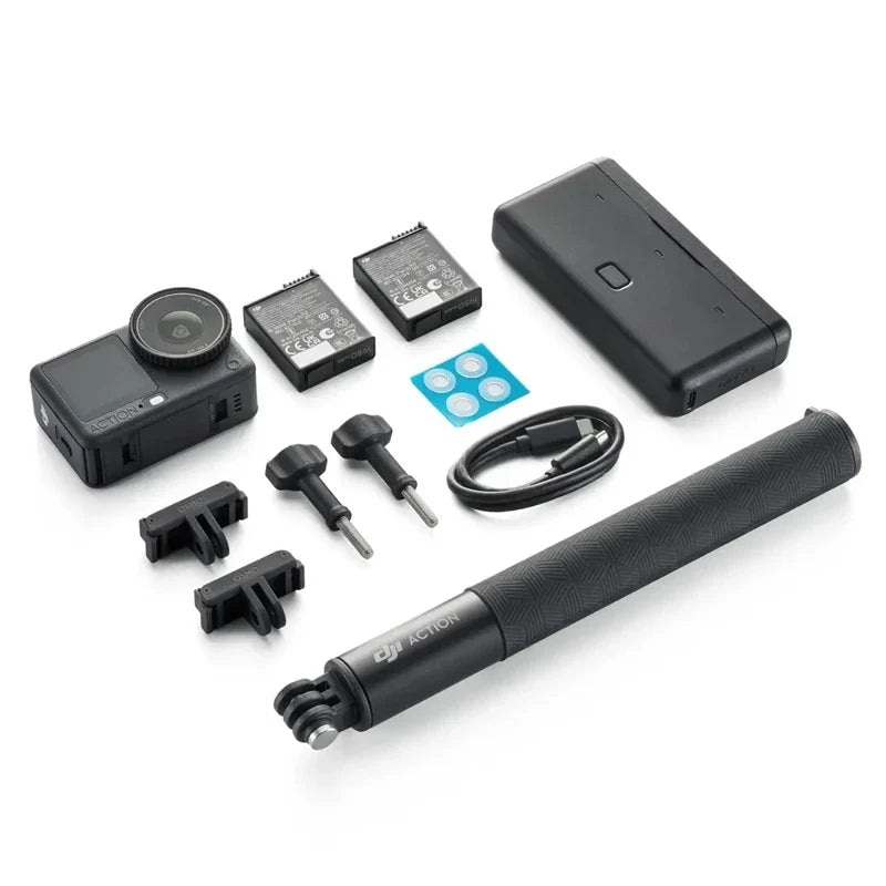 DJI Osmo Action 6 All-In-One Flagship Action Camera New 1/1.1-Inch Square Sensor Variable Aperture f/2.0-f/4.0 50GB Built-in Storage