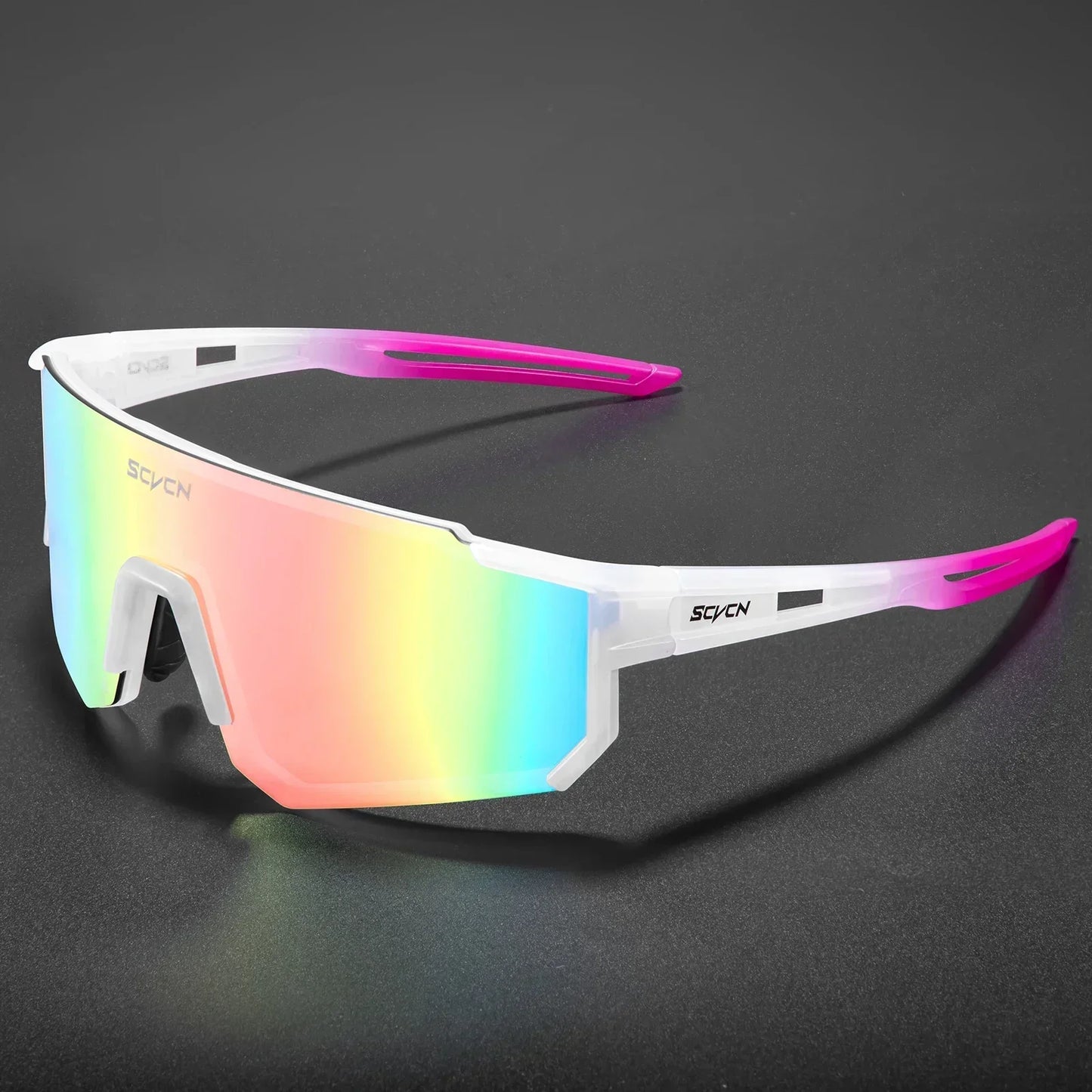 SCVCN New Cycling Sunglasses Men MTB Riding Glasses Women Outdoor Sports UV400 Running Hiking Sunglasses Bike Bicycle Eyewear