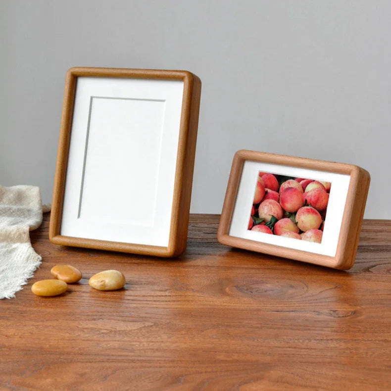 Solid Wood Photo Frame | Mortise Tenon Handcrafted Display for Photos & Home Décor