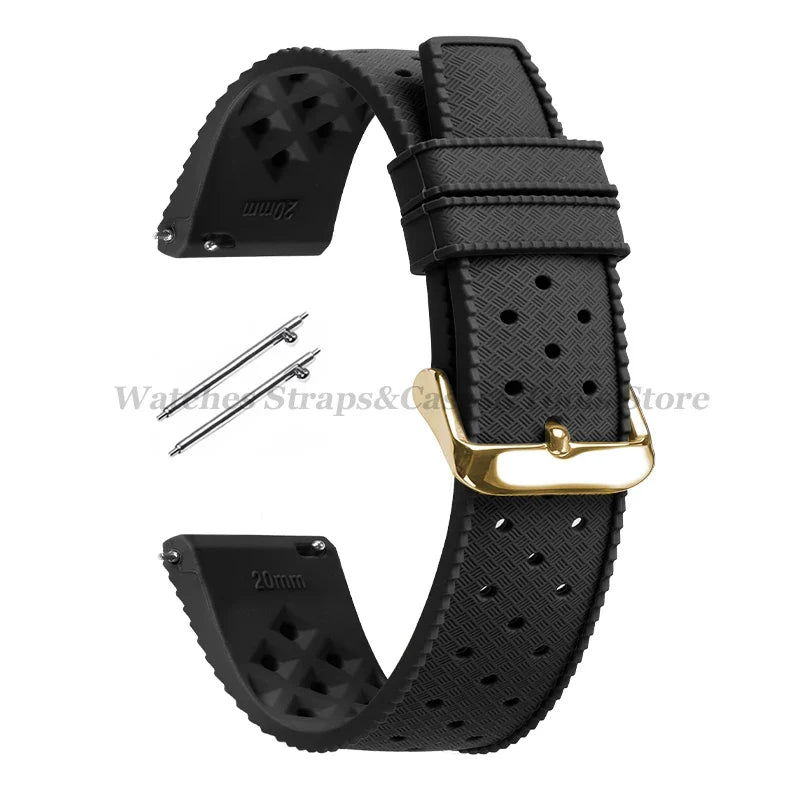 Samsung Galaxy Watch 7, 6, 5, 4 & FE Tropic-Style Silicone Band