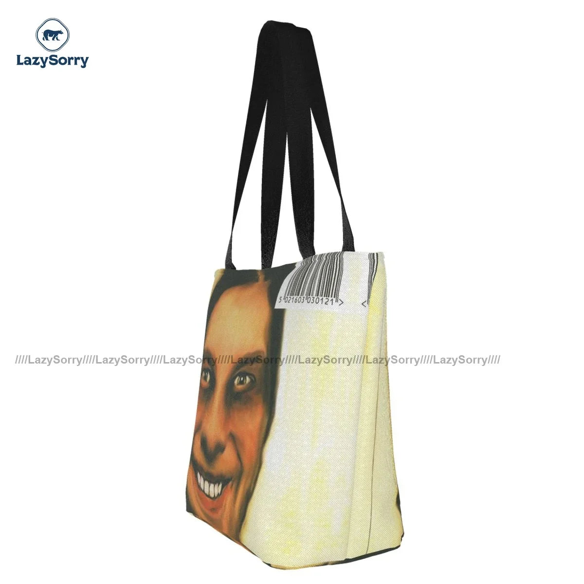 Aphex Twin Shopping Bag Woman Fashion Handbags Aesthetic Polyester Office Bags