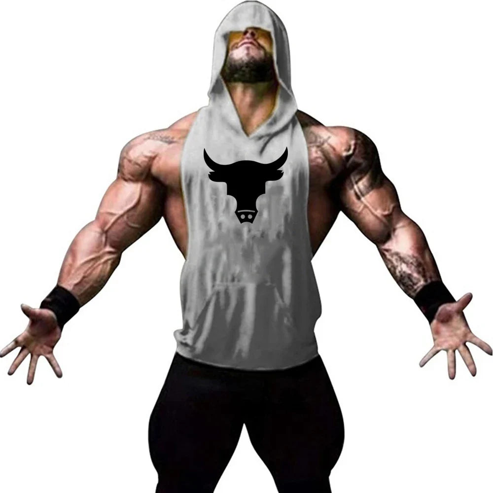 Bodybuilding Hooded Tank Perfect for Summer Workouts