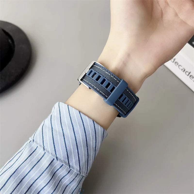 Polar Vantage, Grit X & Ignite Fabric-Texture Silicone Band