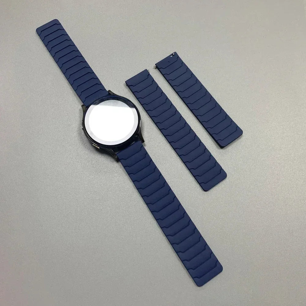 Motorola Moto Watch Segmented Magnetic Silicone Loop Band