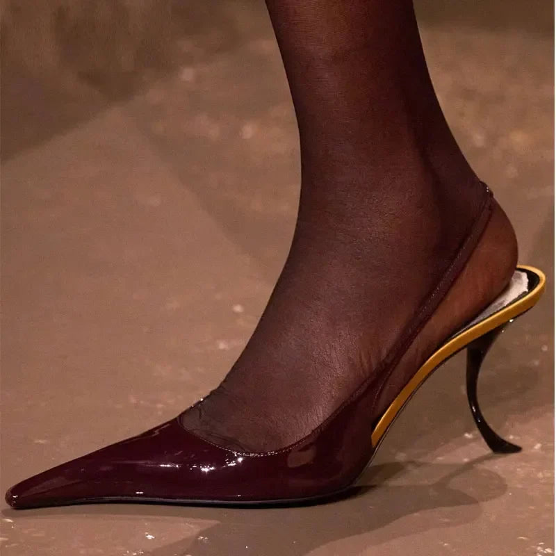 New Fashion Pointed High-heel 10.5 cm Women's Sandals Summer Women Shoes Sandalias De Mujer Shoes for Women Size 34-43