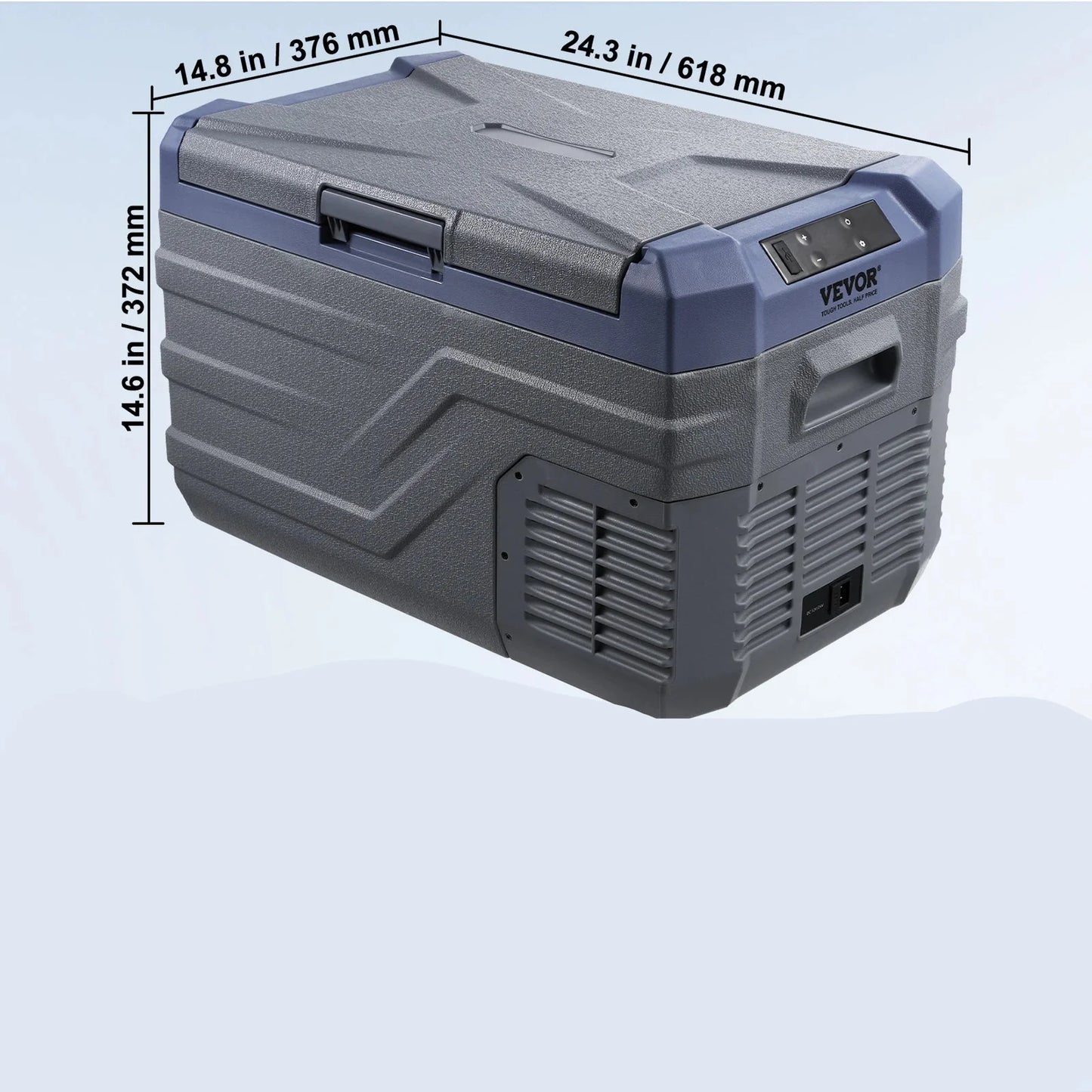 Wide Temperature Range Car Fridge -4°F to 68°F