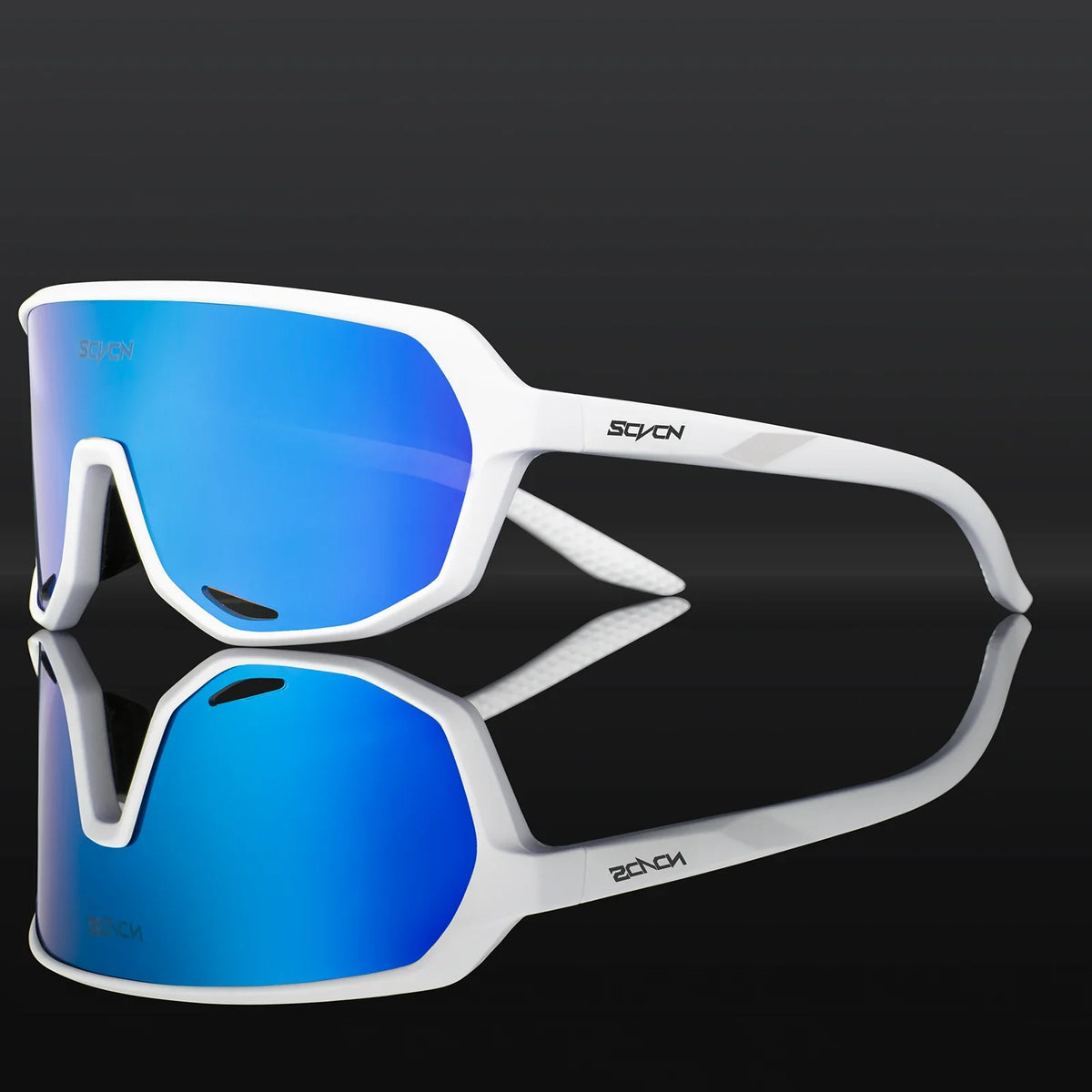 Scvcn Cycling Glasses Photochromic Sunglasses for Men Sun Mountain Bike Road Bicycle Eyewear Cycle Goggles Sports UV400 MTB