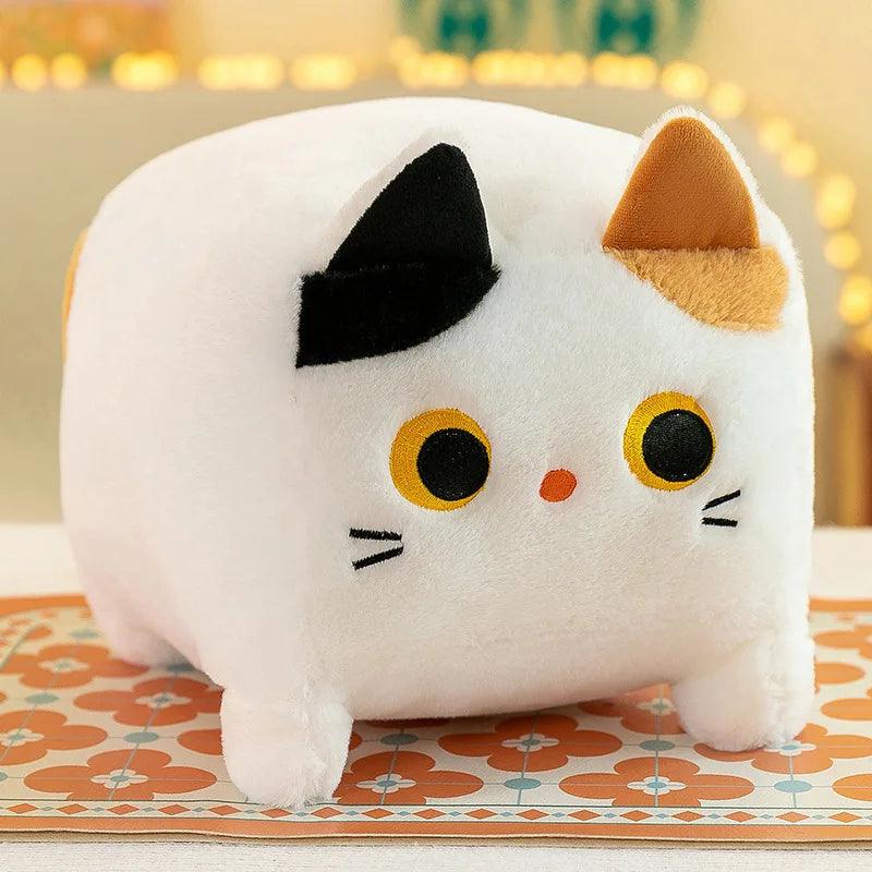 Peluche Kawaii Neko Cuadrado