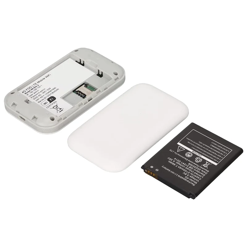 4G Lte Portable Internet Hotspot, Wireless WiFi Router, Supports 8 to 10 Users, 4G Wireless Router for Home, Office