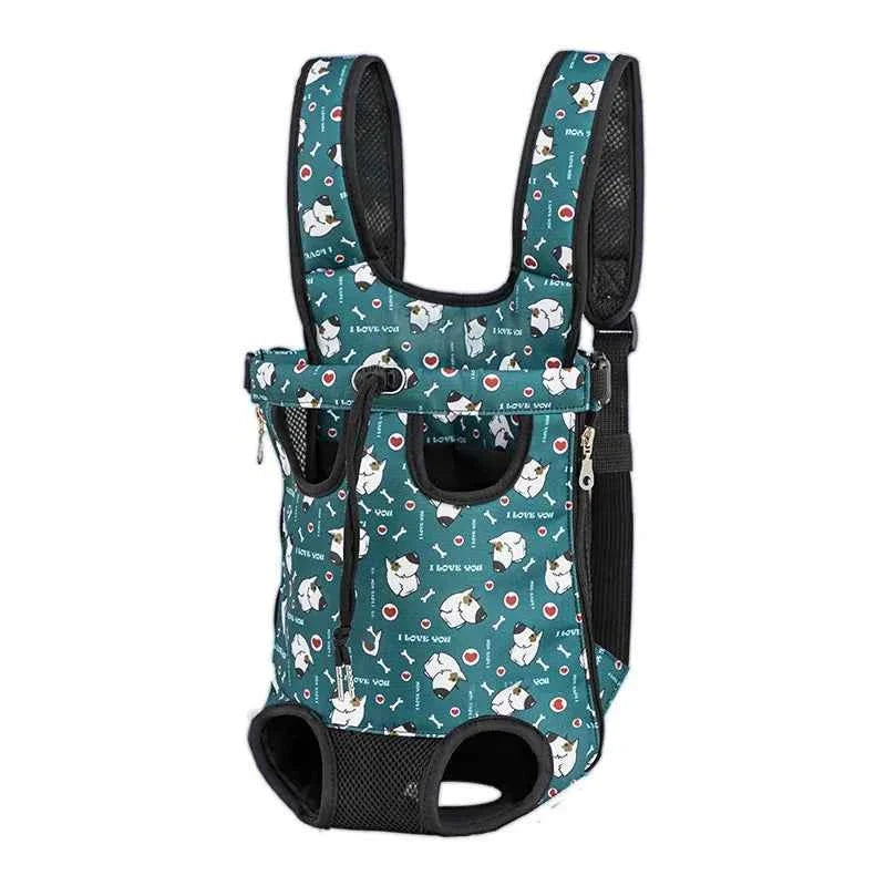 Mochila transportadora ajustable para gatos y perros pequeños