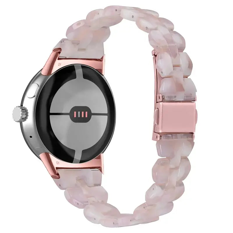 Google Pixel Watch 5, 4 & 3 41mm Resin Link Bracelet Band