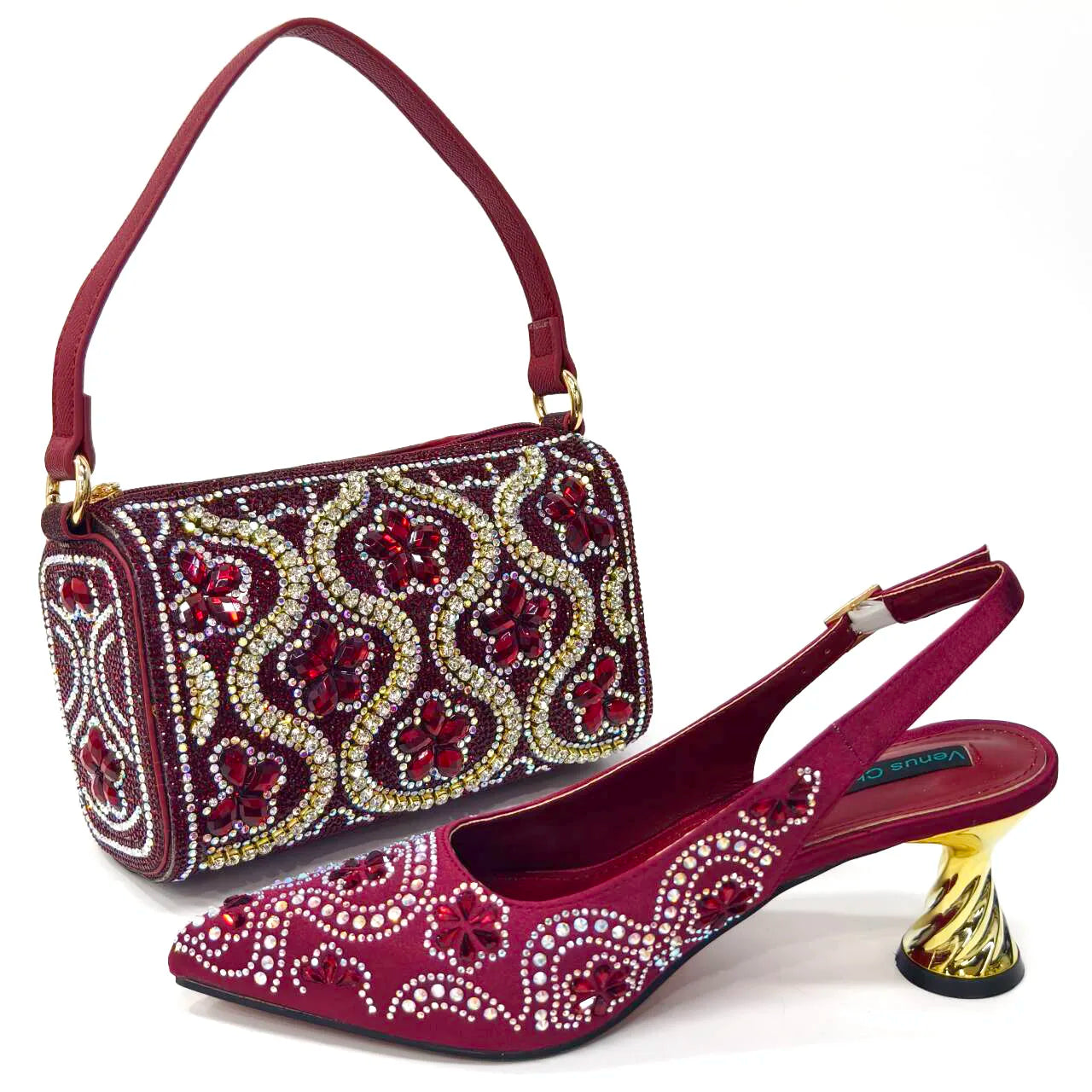Conjuntos de Zapatos y Bolsos Italianos HDS1-2